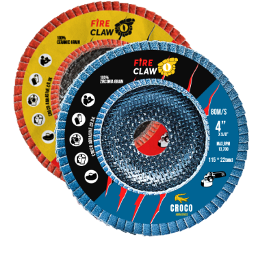 Croco abrasive fiber discs